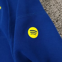 FC Barcelona Hoodie Mens XL Blue Nike Tech Fleece Full Zip Jacket FZ1274-432