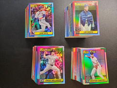 2025 TOPPS UPDATE 1990 FOIL THROWBACK INSERTS YOU PICK-COMPLETE YOUR SET MINT!