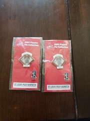 2004 Cardinals Players Pin Collection St. Louis Post-Dispatch