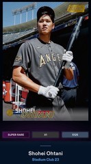 Topps Bunt Digital – Shohei Ohtani – 2 Awards, 5 Iconic, LOW POP Super Rares LOT