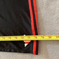 Adidas D.C. United Jersey Women’s Medium M adizero Black MLS Logos Crest Spell