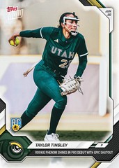 Taylor Tinsley RC Debut Shutout 2026 AUSL Topps NOW Card 15 Presale