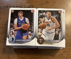 2025-26 Bowman Basketball Complete Base Set #1-200 Rookies And Vets Cooper Flagg