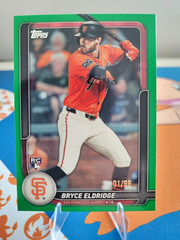 Topps 2026 Bryce Eldridge Giants RC Rookie Serial Numbered #79 01/99