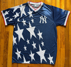 2026 NY Yankees Soccer Jersey SGA 6/18/26 World Cup USA 250th Anniversary XL