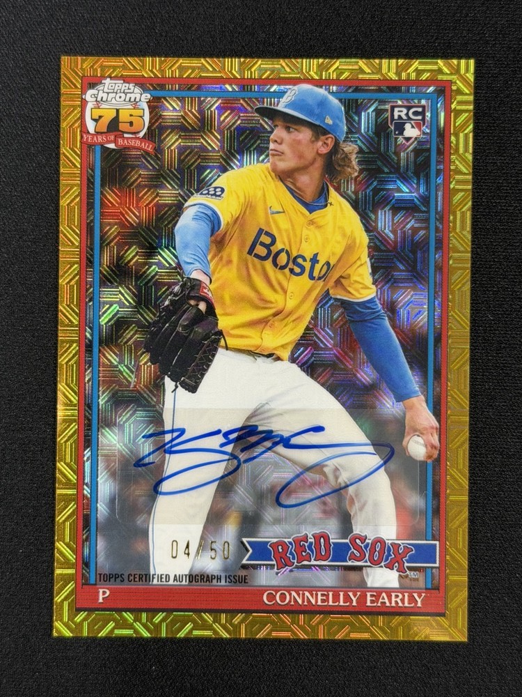 2026 Topps Series 2 • Connelly Early 91C2-15 • Gold Mojo Autograph /50 • Red Sox