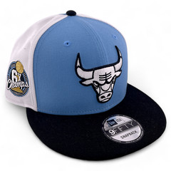 New Era Chicago Bulls NBA AJ Retro 9 “Powder Blue” 6x 9Fifty Snapback Hat Cap