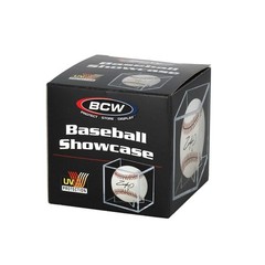 Baseball Display Case UV Protected Autographed Ball Holder Clear Polystyrene 1 P