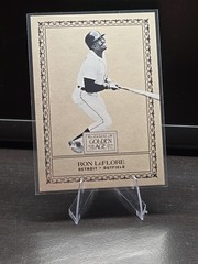 2012 Panini Golden Age Ron LeFlore #16 Newark Evening World Supplement Tigers 🔥