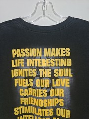 Adidas Arizona State Pat Tillman Quote Large Mens Black Graphic Logo Tee NCAA