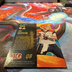 Panini 2020 Rookies & Stars Joe Burrow Bengals Stellar Rookies RC Insert SR-1