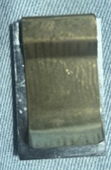 Vintage Hollywood Park No. 7 Money Clip. 7 July 1962