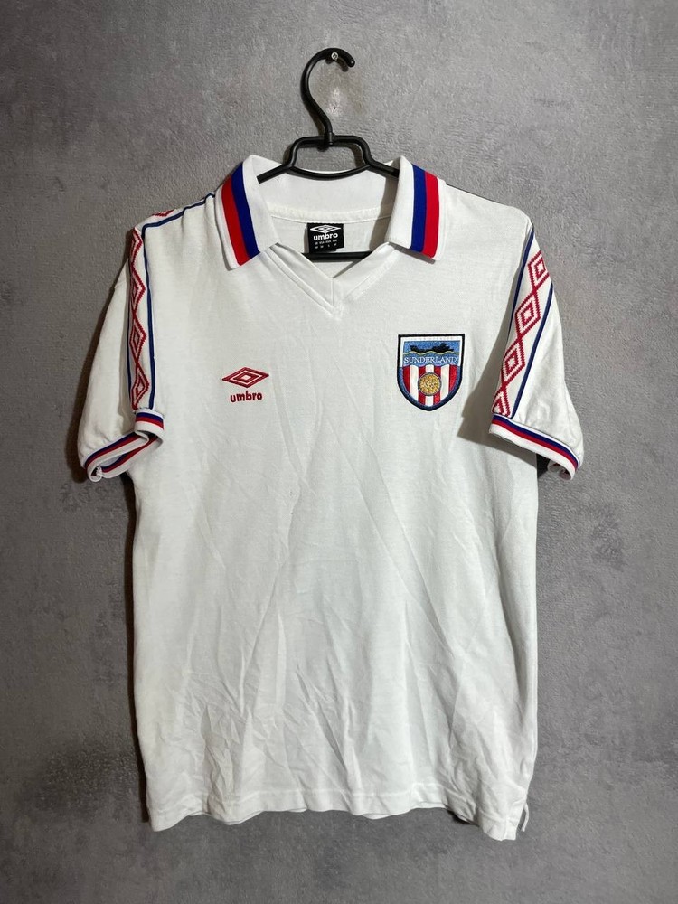 Sunderland Jersey Reissue Away football shirt 1977 – 1978 White Umbro Men Size M
