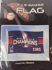 MLB Chicago Cubs 2016 World Series Champions Banner Flag 3′ X 5′ Free Shipping