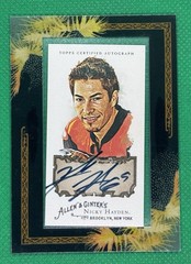 2008 ALLEN GINTER NICKY HAYDEN AUTO MINI FRAMED AUTOGRAPH MOTORCYCLE RACER