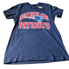 Men’s Unisex Adult Medium New England Patriots T-Shirt Short Sleeve NFL Foco