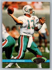 1991 Stadium Club Football #264 Dan Marino – VG – Miami Dolphins