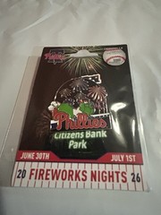 2026 Phillie Phanatic “Fireworks Nights” Pin June 30th & July 1st 2026