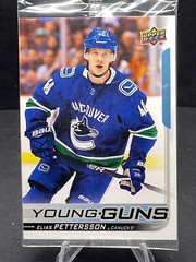 2018-19 ELIAS PETTERSON UPPER DECK JUMBO OVERSIZED YOUNG GUNS ROOKIE #248 RC
