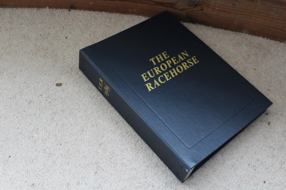 The European Racehorse 1988 4 x issues No 1 – 4 in bound volume 310 x 235mm