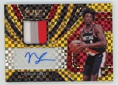 2019-20 PANINI SELECT NASSIR LITTLE /10 PATCH AUTO RC RPA GOLD PRIZM #RJA-NLT