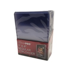 (25) Ultra-Pro 3×4 Regular Trading Card Toploaders Rigid Cases For Trading Cards