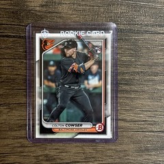 2024 Bowman COLTON COWSER ROOKIE CARD #31 RC Orioles