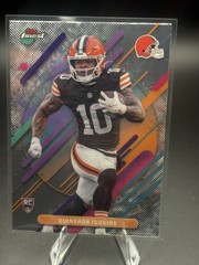 2025 Topps Finest Football Quinshon Judkins RARE Rookie Card #209 Browns