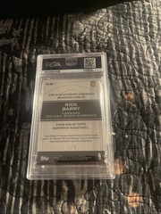 2008 TOPPS HARDWOOD🏀RICK BARRY #HSRB“AUTOGRAPH-MAPLE” PSA 8💰POP 1(ONLY 1)7of 9
