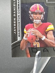 2024 Panini Black CALEB WILLIAMS & JAYDEN DANIELS Rookie Dual Patch 002/199
