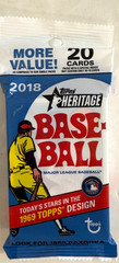 2018 TOPPS HERITAGE BASEBALL FAT PACK ( OHTANI, SOTO AND ACUNA ???)