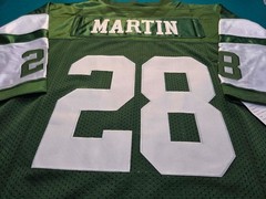 CURTIS MARTIN **XL* 2000’s STYLE JETS THROWBACK, SEWN, NEW!