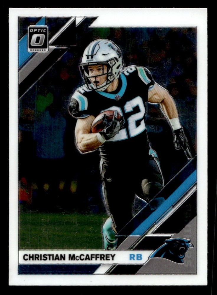 2019 – Christian McCaffrey Football card #17 Carolina Panthers Raw Trading Card