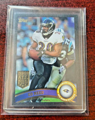 2011 Topps Platinum Ed Reed Black Parallel SP 03/35 Rare Ravens HOF