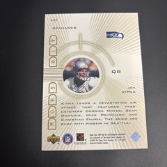 2000 Upper Deck MVP – Air Show Jon Kitna #AS6