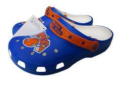 Crocs New York Knicks NBA Clog Shoes Blue/Orange/White Womens Sz 10