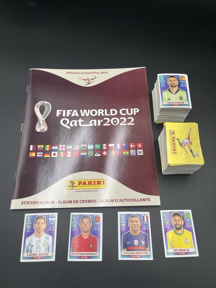 2022 Panini FIFA World Cup QATAR StickeRS FULL Set 670 sticker USA 🇺🇸 Edition