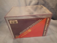 CARDBOARD GOLD-Mini Helmet Holder-PLASTIC PROTECTIVE BOX/CASE-Brand New