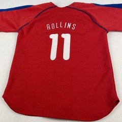 Jimmy Rollins Philadelphia Phillies Jersey Youth Unisex Children Size 7 Nike Gen
