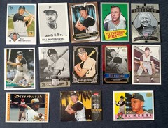 BILL MAZEROSKI Pittsburgh Pirates HOF Mixed 40 Card LOT Topps, Archives