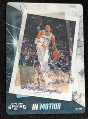 🔥👽 Victor Wembanyama #KI-VW 2025 Topps Match Attax In Motion Spurs Lenticular