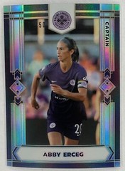 ABBY ERCEG 2024 PARKSIDE NWSL PACIFIC CAPTAIN CHROME REFRACTOR #12 #21/50!