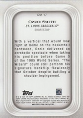 2026 Topps Chrome Ozzie Smith Diamond Moments DM-17