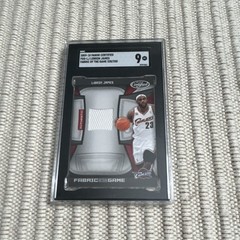 2009-10 Panini Certified LeBron James Cavs Fabric Game MEM FOG-LJ SGC 9 #220/250