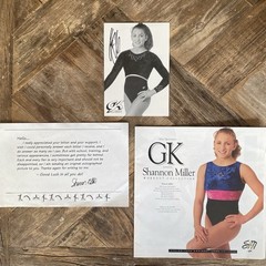 SHANNON MILLER Signed Autographed 4×6 Photo Postcard 1996 Olympics Gymnastics GK