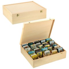 Wooden Sport Card Storage Box Trading Card Organizer Football Card Collection US