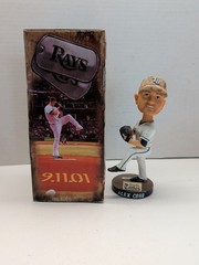 Alex Cobb Tampa Bay Rays Military Appreciation Bobblehead With Box SGA