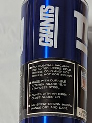 New York Giants Logo Travel Mug Tumbler Stainless Steel NEW 20 oz ULTRA