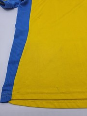 JOMA SOCCER JERSEYMEN SIZE LARGE YELLOW BLUE SOCCER .#46168