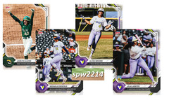 2026 Topps Now AUSL Softball 16, 17, 18, 19 Allchin, Edenfield, Lassiter Presale